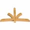Ekena Millwork Davenport Rough Sawn Timber Gable Bracket, Western Red Cedar, 84"W x 56"H x 6"D x 6"F, 16/12 Pitch GBW084X56X0606DAV00RWR - alternate 3